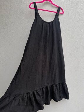 VELVET by graham & spencer  Elara woven linen maxi dress. XL